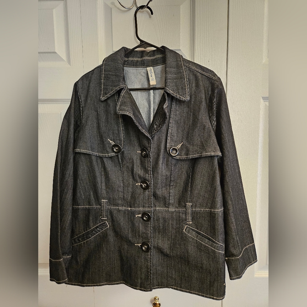 L.A. Blues Denim Jacket Women's Plus 16w